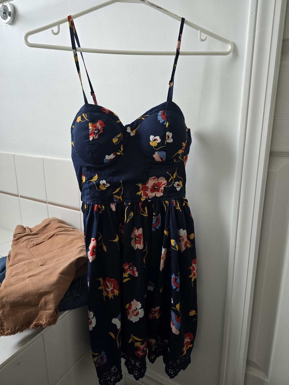 Band of Gypsies Nay Floral Dress, XS